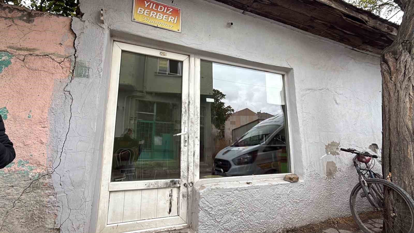 Eskişehir'de berber dükkanını kundaklama girişimi