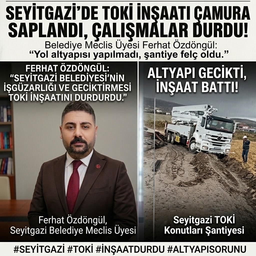 TOKİ Konutları İnşaatına Belediye Engeli