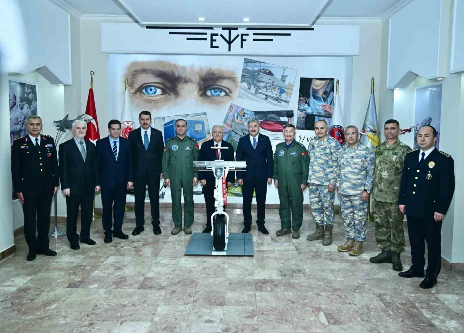 Eskişehir ​1'inci Hava Bakım Fabrika Müdürlüğünün 100'üncü yılına özel ziyaret